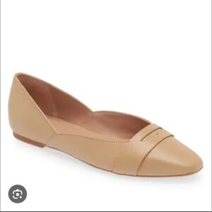 New NORDSTROM Jacki-Lea Tan Leather Soft Loafers Women’s 7.5